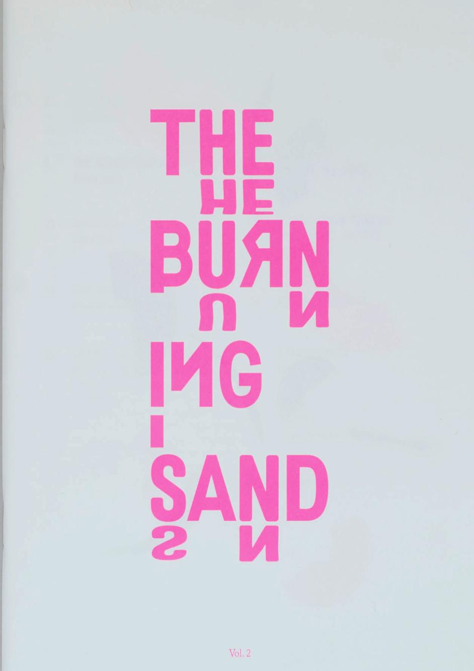 THE BURNING SAND, A New Glasgow-Based Journal of Art and Literature