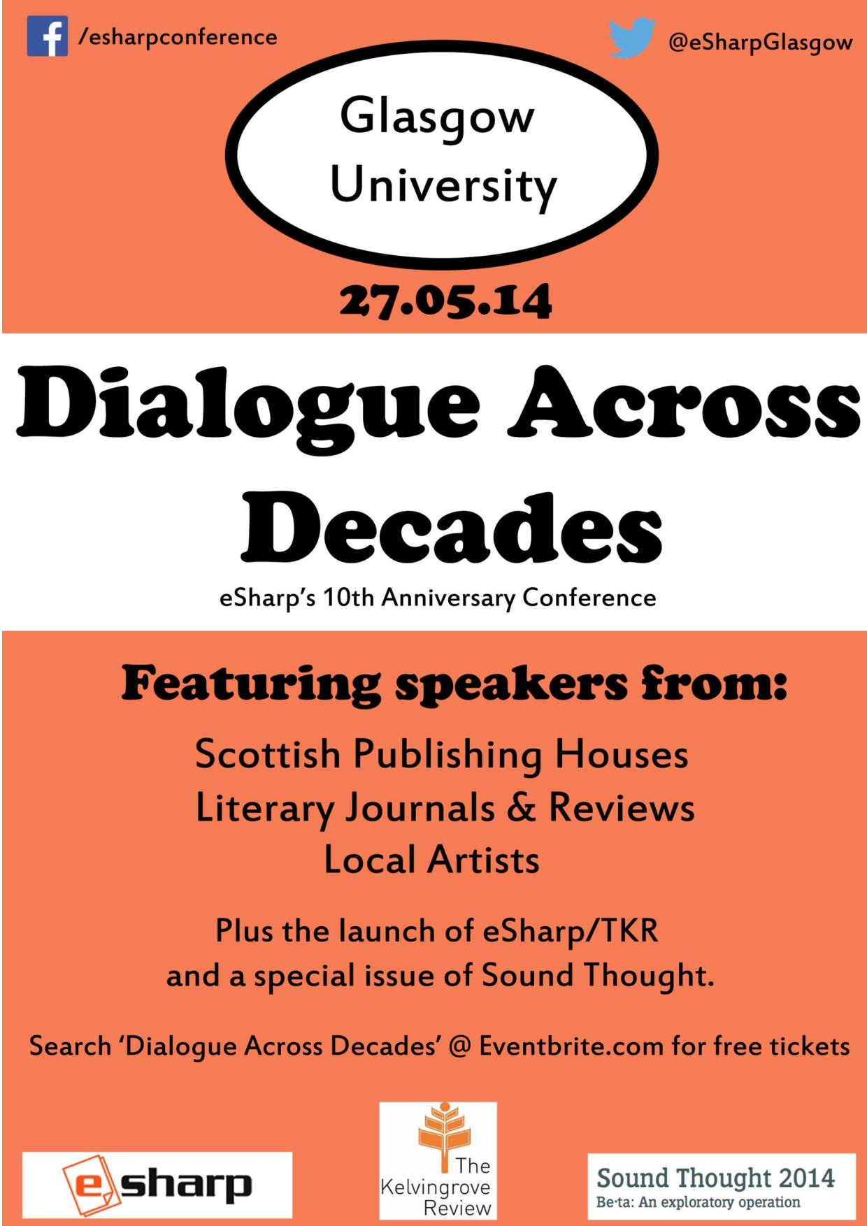 MEET US at ‘DIALOGUE ACROSS DECADES: eSharp’s 10th Anniversary Conference’