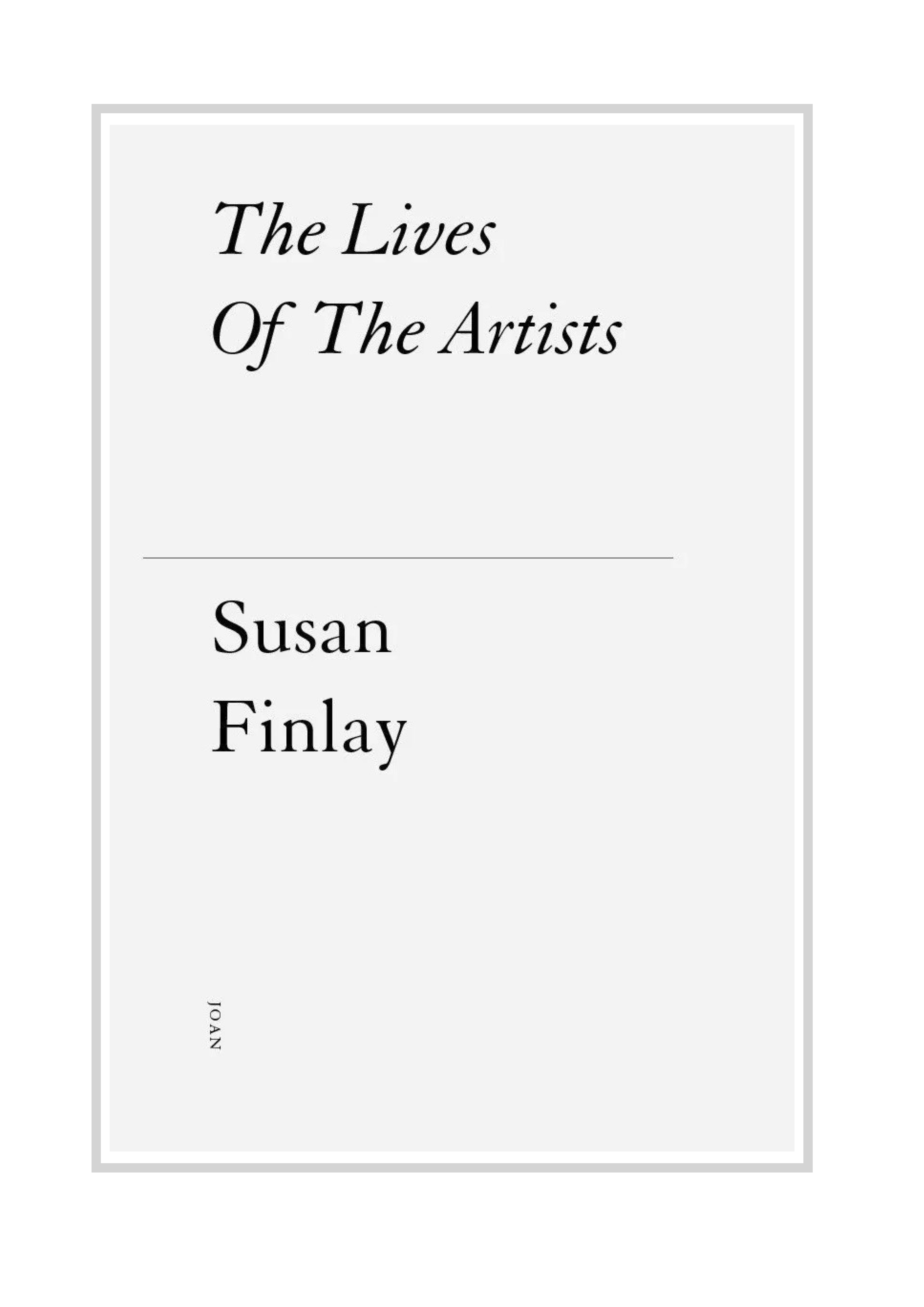 STRUGGLING FOR CREATIVITY: The Lives of the Artists by Susan Finlay